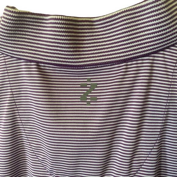 Izod Golf | Men’s Purple Micro Striped Polo Shirt | Size XL - Picture 8 of 9